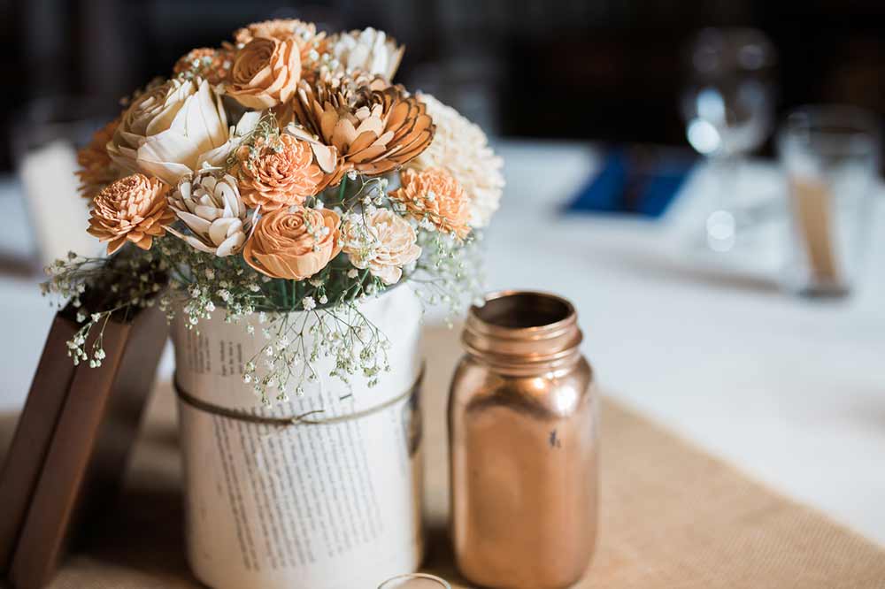 Inspiración decoración: Cobre y Vegetación