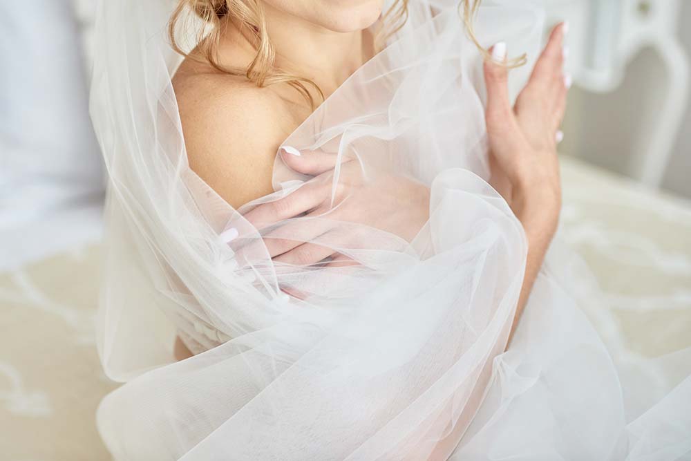 Sesión de fotos estilo boudoir para su boda