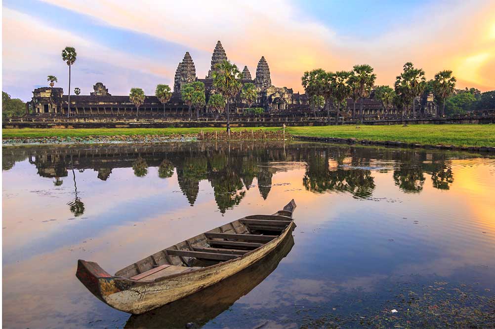 Luna de miel en Camboya